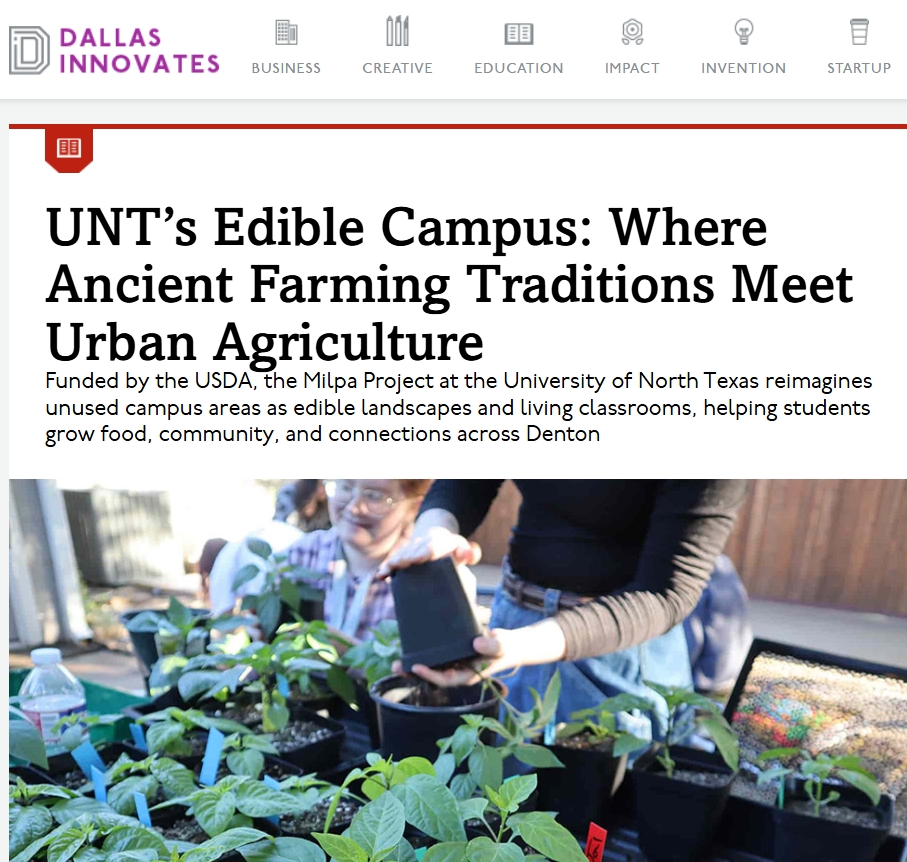 Dallas Innovates Article